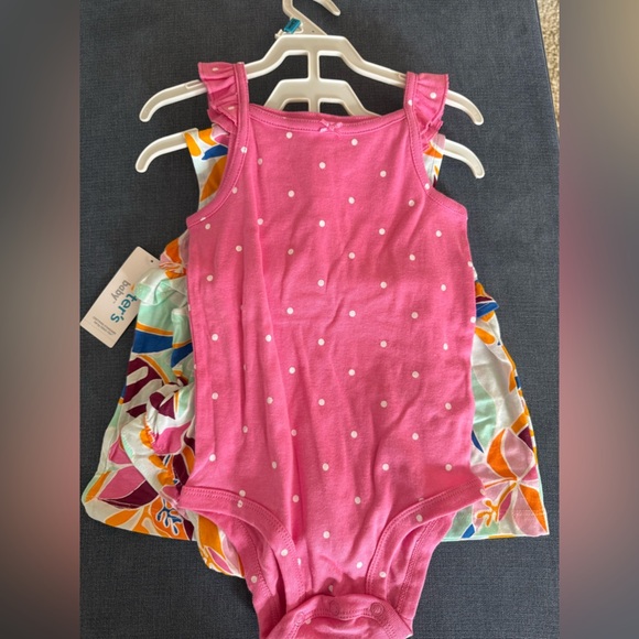 Carters Toddler Girls 24 Month Tank Top and Bloomer Bundle Floral Gauze Summer - Picture 5 of 10